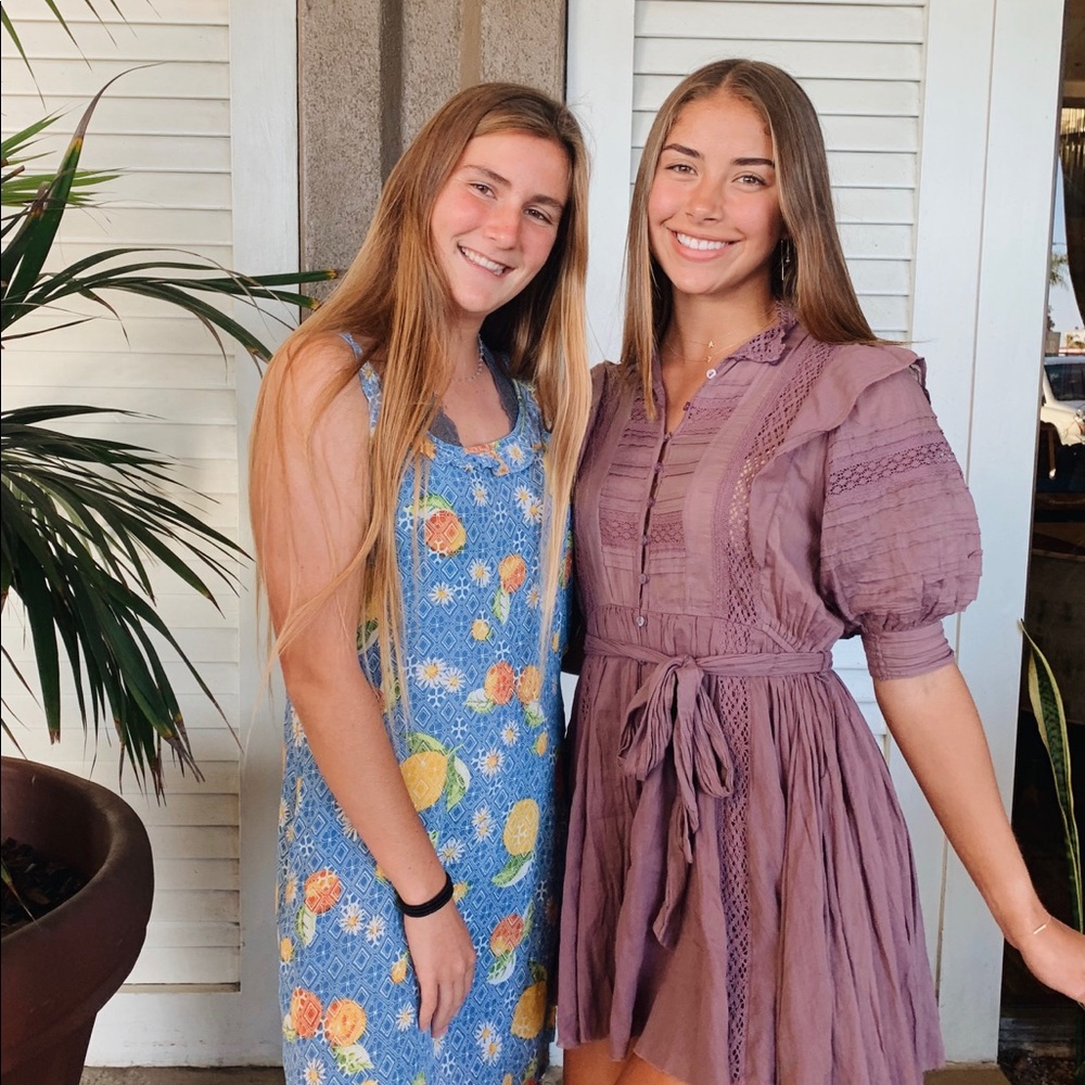 Purple Free People dress